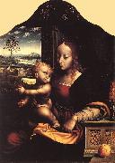 CLEVE, Joos van Virgin and Child vfhg oil painting on canvas